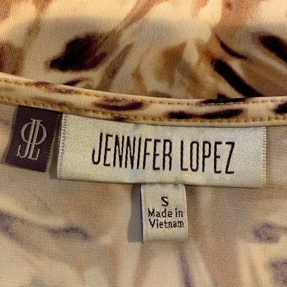 Jenifer Lopez faux wrap flattering stretch dress, size small - Picture 5 of 6